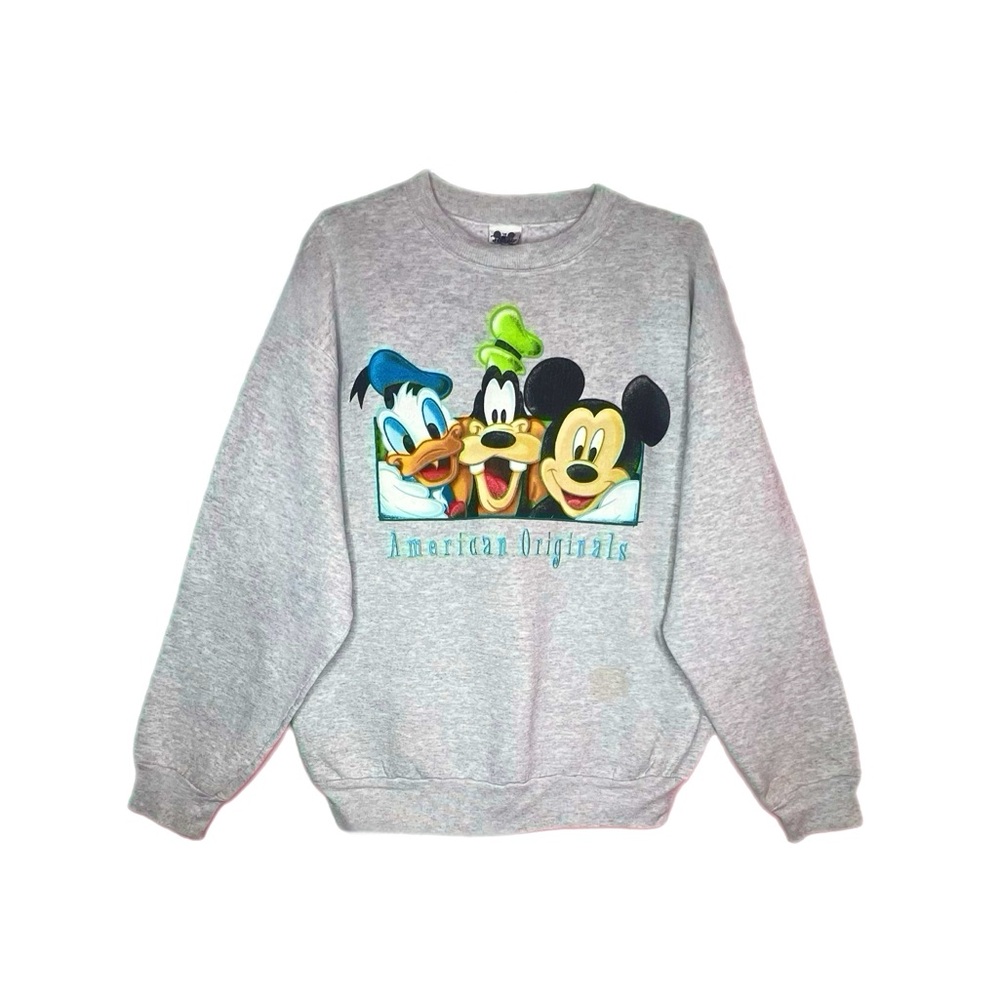 Vintage Disney Crewneck Sweater with Mickey and friends